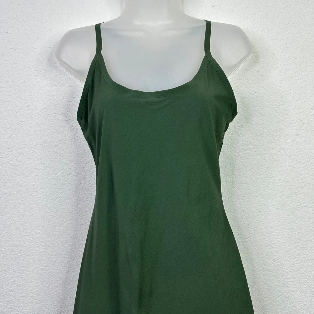Outdoor Voices Romper Dress S Green Tennis Activewear Athleisure Minimalist Gym - Picture 3 of 8